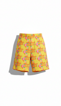 Vivid Lemon relaxed shorts