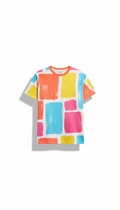 Festival Pink graphic tee