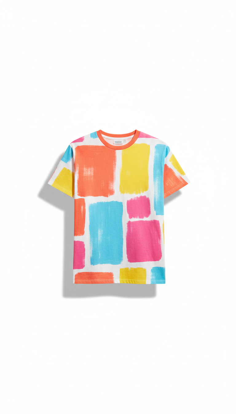 Festival Pink graphic tee